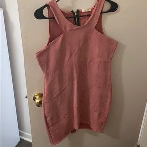 Mauve color dress
